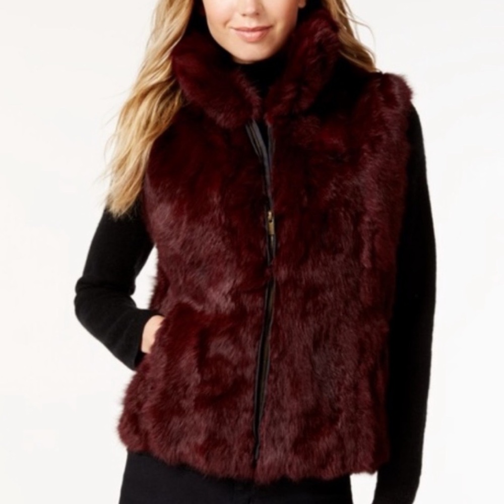 Surell Rabbit Fur Vest